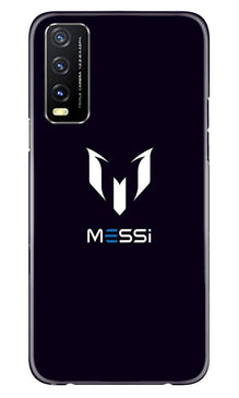 Messi Mobile Back Case for Vivo Y20  (Design - 158)