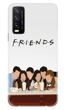 Friends Mobile Back Case for Vivo Y20 (Design - 200)