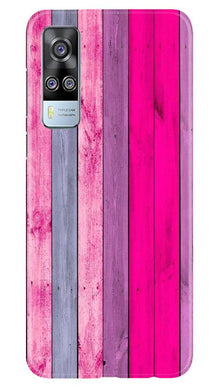 Wooden look Mobile Back Case for Vivo Y51 (Design - 24)