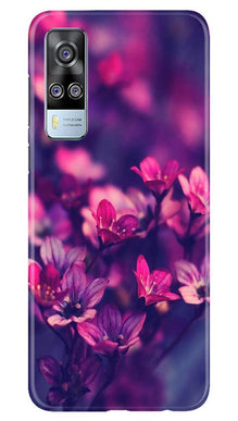 flowers Mobile Back Case for Vivo Y51 (Design - 25)