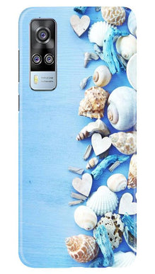 Sea Shells2 Mobile Back Case for Vivo Y51 (Design - 64)