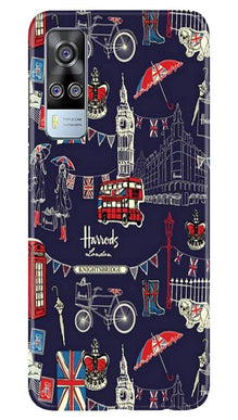 Love London Mobile Back Case for Vivo Y51 (Design - 75)