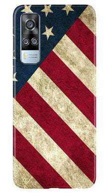 America Mobile Back Case for Vivo Y51 (Design - 79)