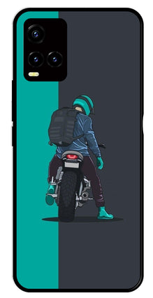 Bike Lover Metal Mobile Case for Vivo Y33s