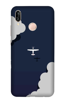 Clouds Plane Case for Vivo V11 (Design - 196)