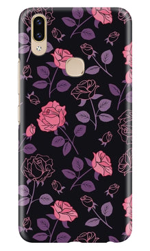 Rose Pattern Mobile Back Case for Zenfone 5z (Design - 2)