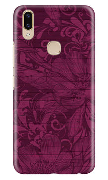 Purple Backround Mobile Back Case for Zenfone 5z (Design - 22)