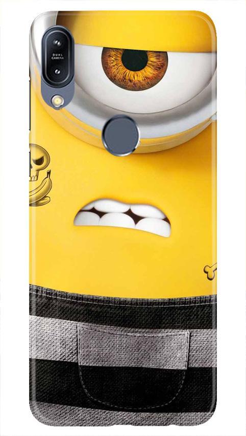 Minion Mobile Back Case for Vivo Y11 (Design - 324)