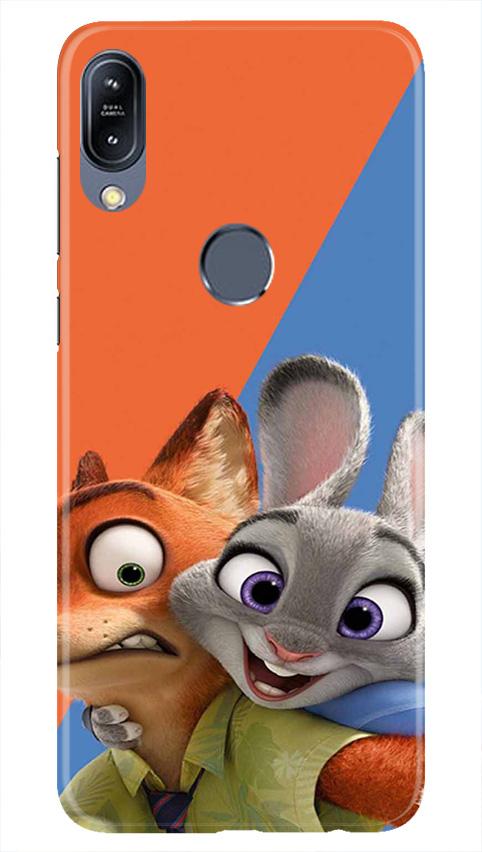 Cartoon Mobile Back Case for Vivo Y11 (Design - 346)