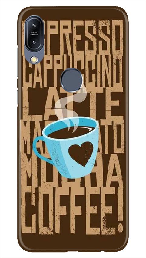 Love Coffee Mobile Back Case for Vivo Y11 (Design - 351)