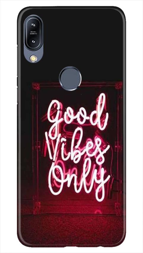 Good Vibes Only Mobile Back Case for Vivo Y11 (Design - 354)