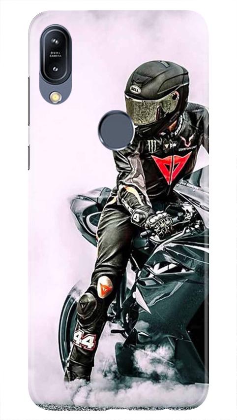 Biker Mobile Back Case for Vivo Y11 (Design - 383)