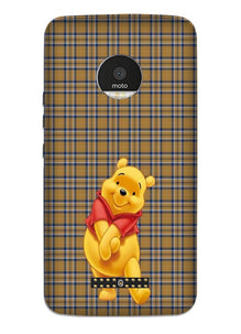 Pooh Mobile Back Case for Moto Z3 Play (Design - 321)