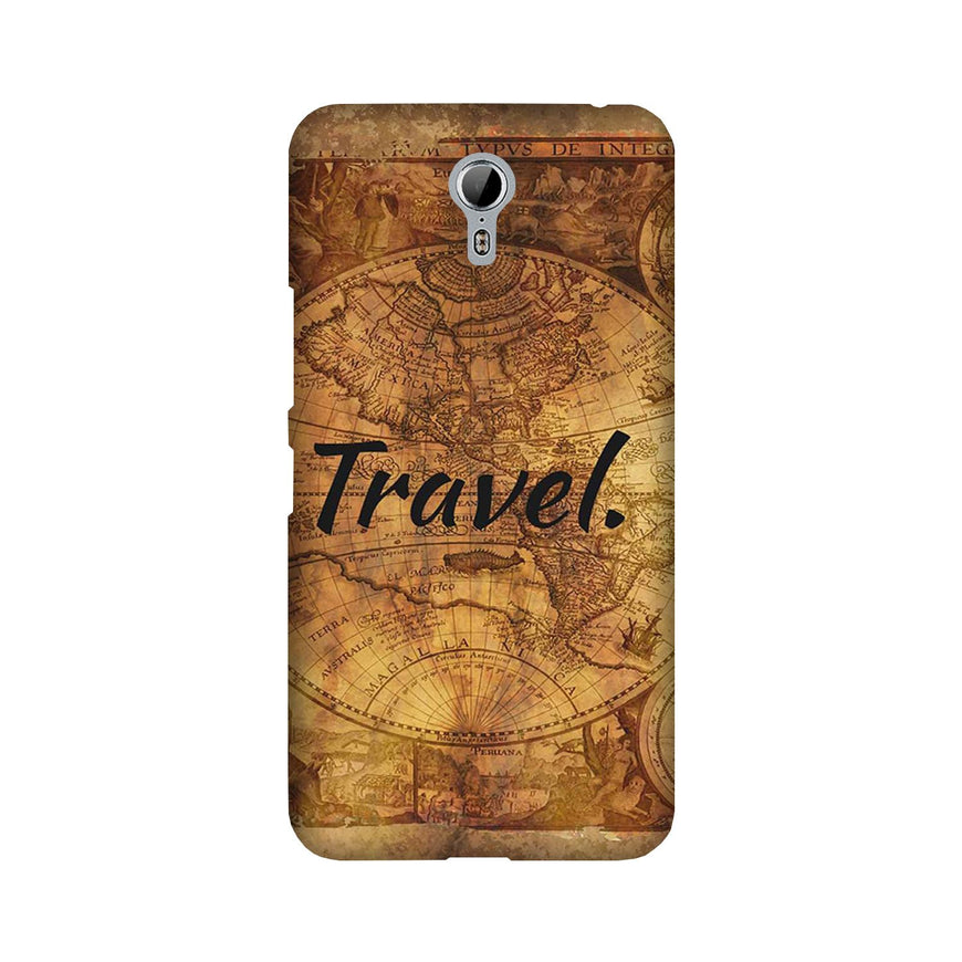 Travel Mobile Back Case for Lenovo Zuk Z1 (Design - 375)